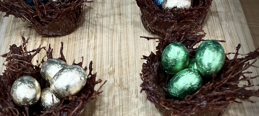 Nidos de Chocolate para Pascua?!!!