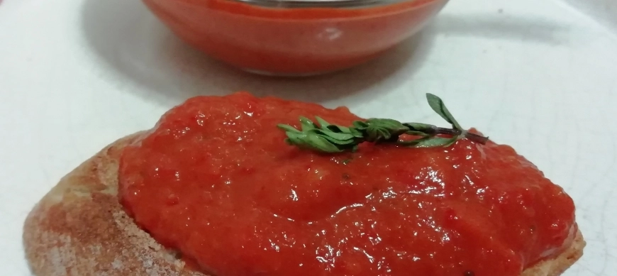SALSA DE TOMATE FRITO NATURAL EN THERMOMIX