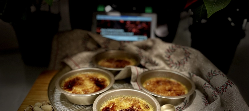 Crème Brûlée de pistacho