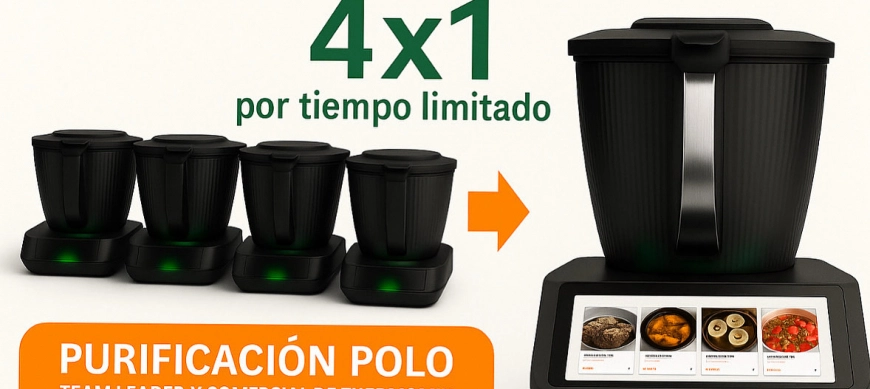 DESCUBRE LA CAMPAÑA 4x1 DE THERMOMIX®: UNA OPORTUNIDAD ÚNICA PARA CONSEGUIR TU TM7