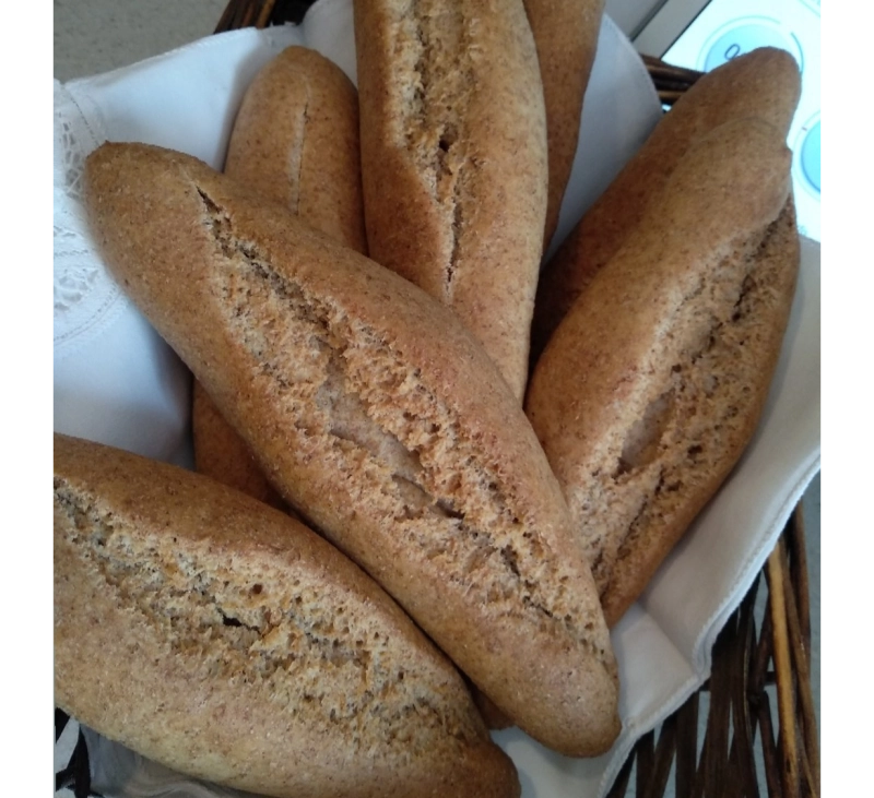 Pan integral con espelta