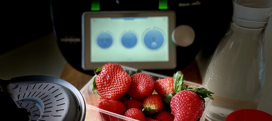 Aprende a desinfectar los fresones o fresas con Thermomix!!
