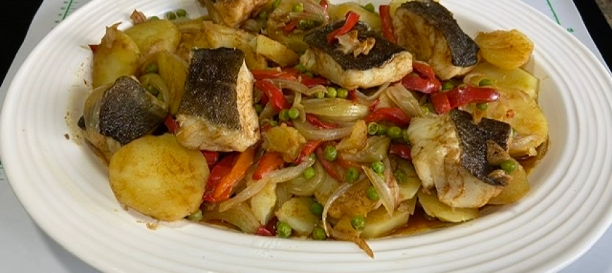 Bacalao con patatas a la gallega con thermomix receta inédita