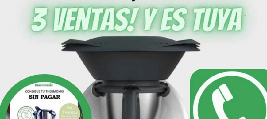 VEN Y GANA TU THERMOMIX SIN PAGAR EN MENDEZ ALVARO