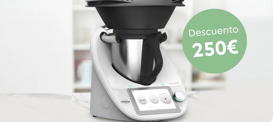 Aprovecha por tiempo limitado la promoción de Thermomix con descuento directo de 250 €