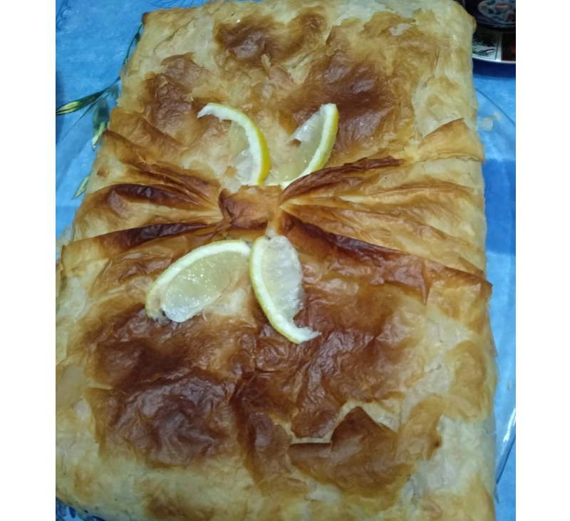 Pastela de pescado y marisco