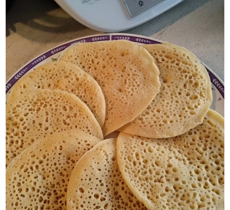 Creps mil agujeros ó Baghrir