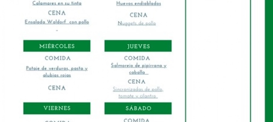 Por qué empezar a planificar tu menú semanal podría mejorar tu …Si estas interesado accede al post!!!