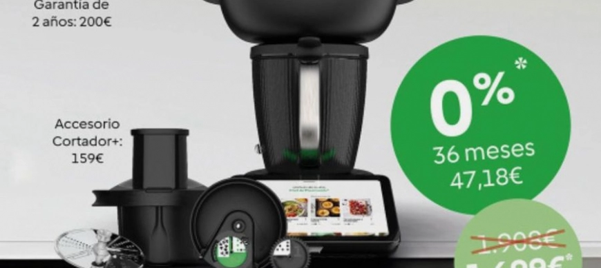 ¡ULTIMOS DIAS! Promoción Thermomix TM7: CortadorPlus incluido y 2 años extra de garantía