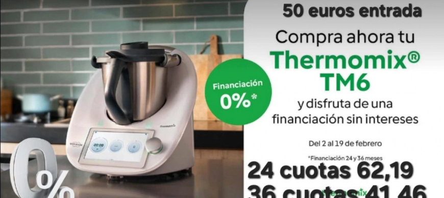 Nueva oferta de thermomix¡¡Por fin llegó el 0%¡¡