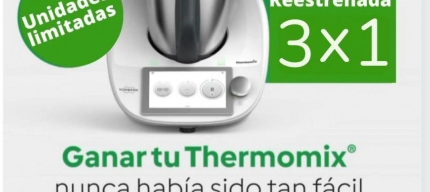 Gana tu propia Thermomix: El emocionante camino de un agente comercial de Thermomix MENDEZ ALVARO MADRID
