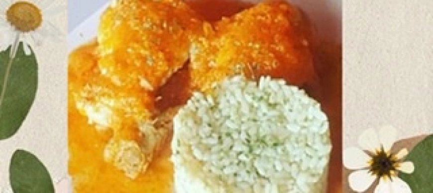 POLLO DE LA ABUELA CON ARROZ BLANCO RECETA INÉDITA DON THERMOMIX