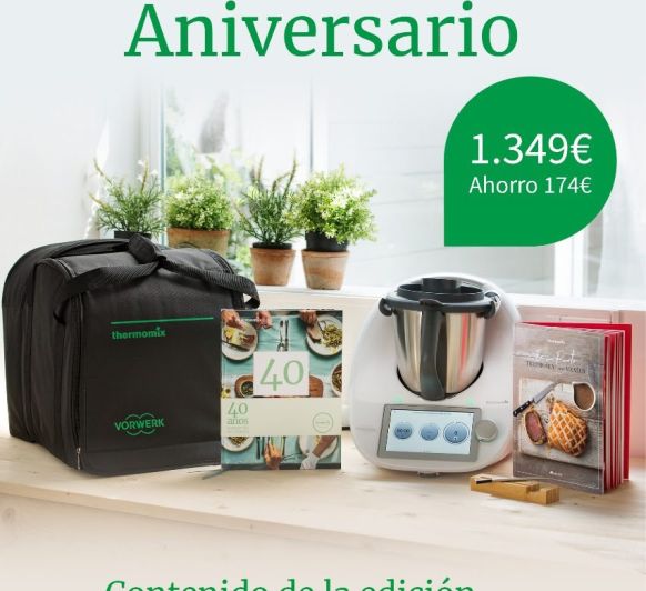 Thermomix® celebra su 40 aniversario con la primera edición con TM6