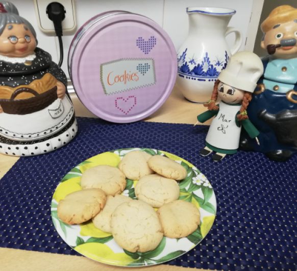 Galletas de mantequilla con limón en Thermomix® (Madrid-Mendez Alvaro)