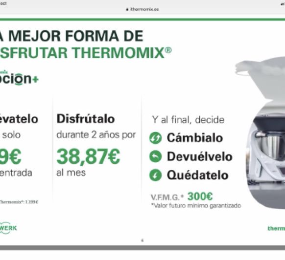 APROVECHA ESTA OPORTUNIDAD DE TENER TU Thermomix®