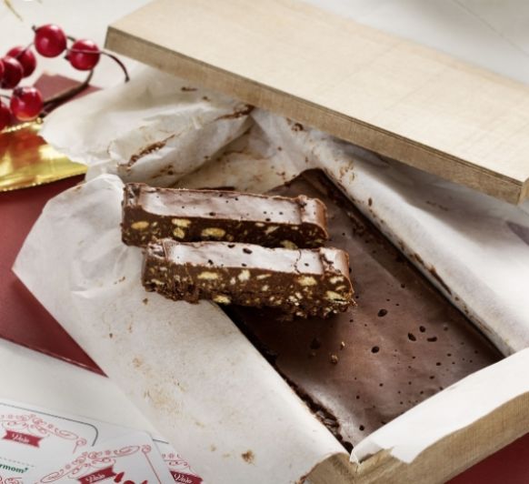Turrón de chocolate con Thermomix®