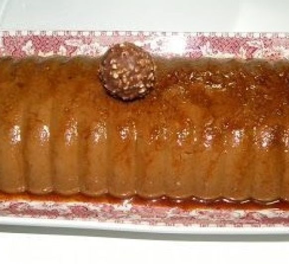 FLAN DE FERRERO ROCHER.