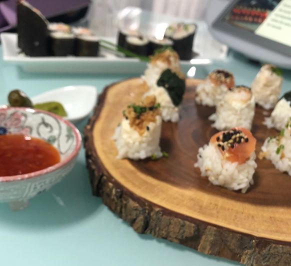 Makis y bombones de sushi