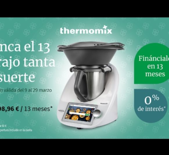 THERMOMIX SIN INTERESES,0%(Madrid-Mendez Alvaro)