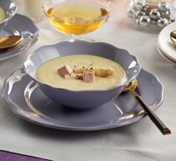 Vichyssoise de espárragos con Thermomix®