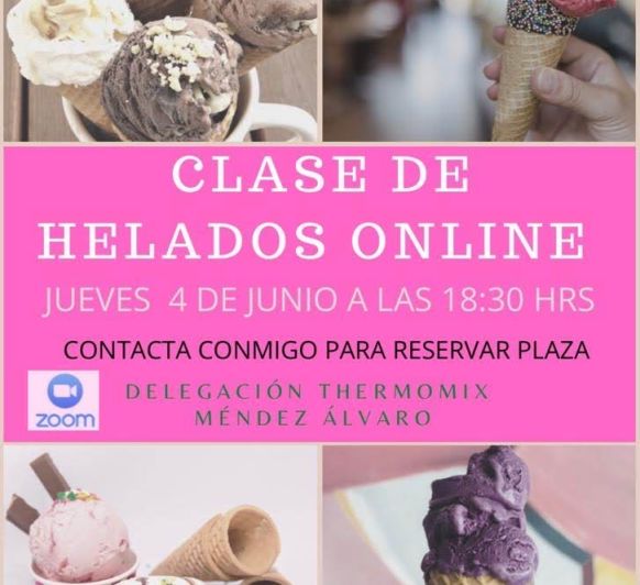 Clase de helados y sorbetes, delegación Thermomix® Méndez Álvaro